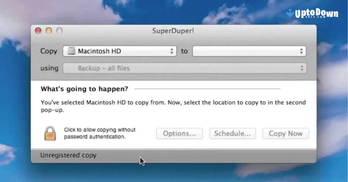 SuperDuper for Mac Download (2026 Latest) screenshot 1