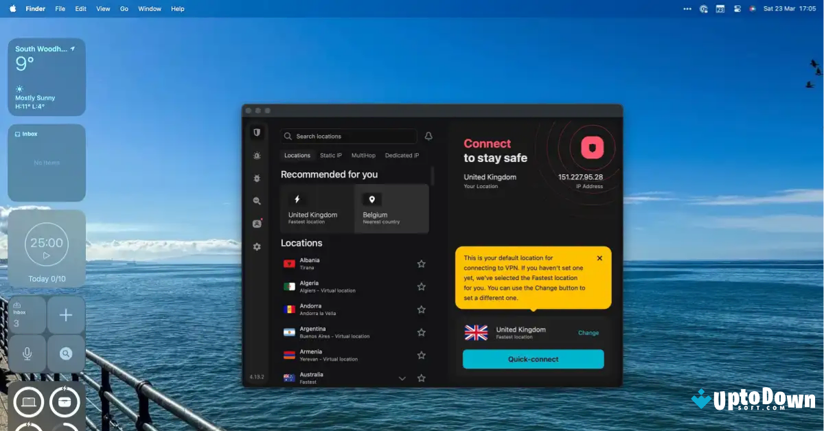 Surfshark for Mac Download uptodown 2026 screenshot 2