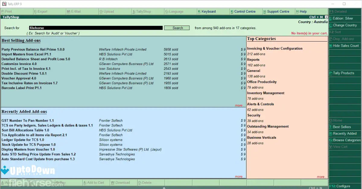 Tally.ERP Download (2025 Latest) for Win 11/10 screenshot 1