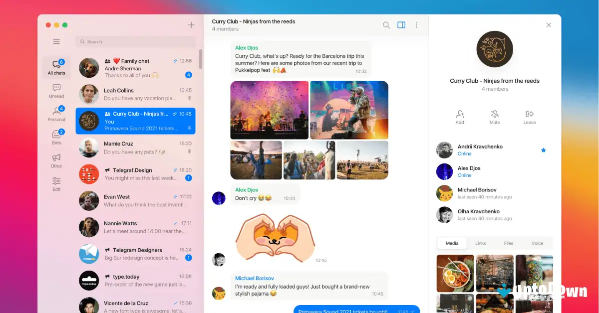Telegram Desktop for Mac Download (2025 Latest) screenshot 3