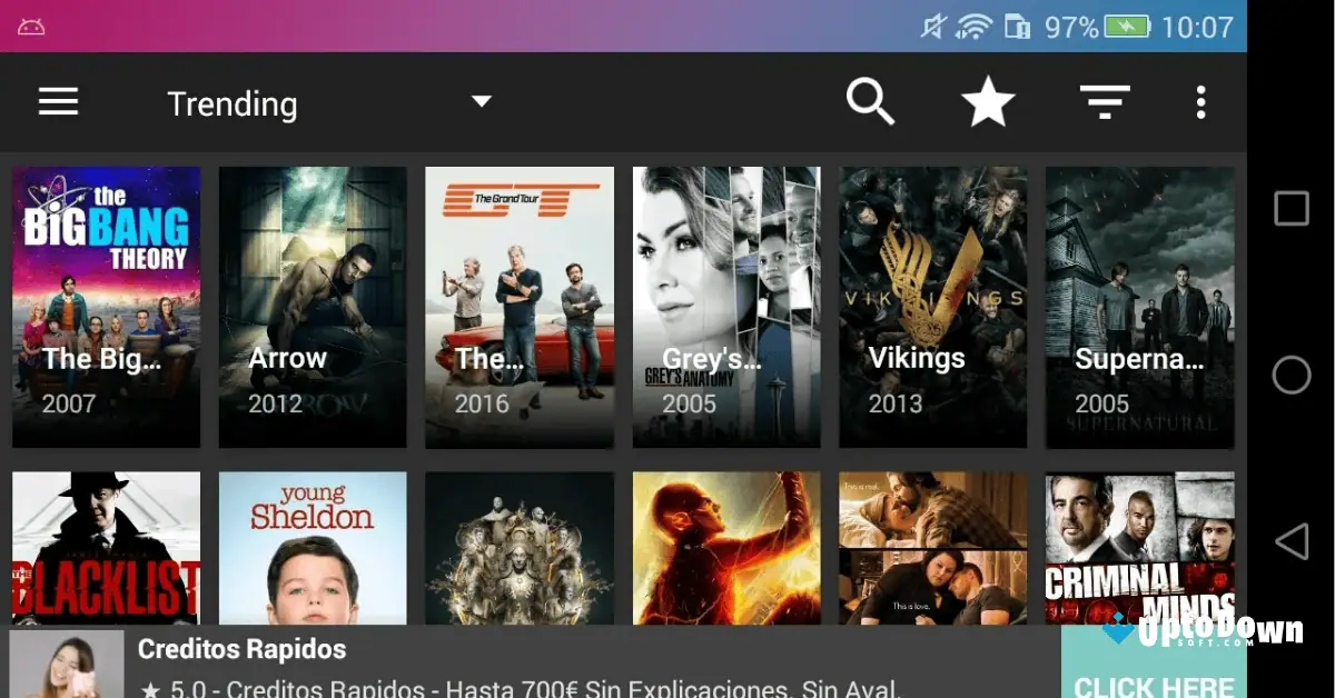 Terrarium TV App Download Uptodown 2026 screenshot 1