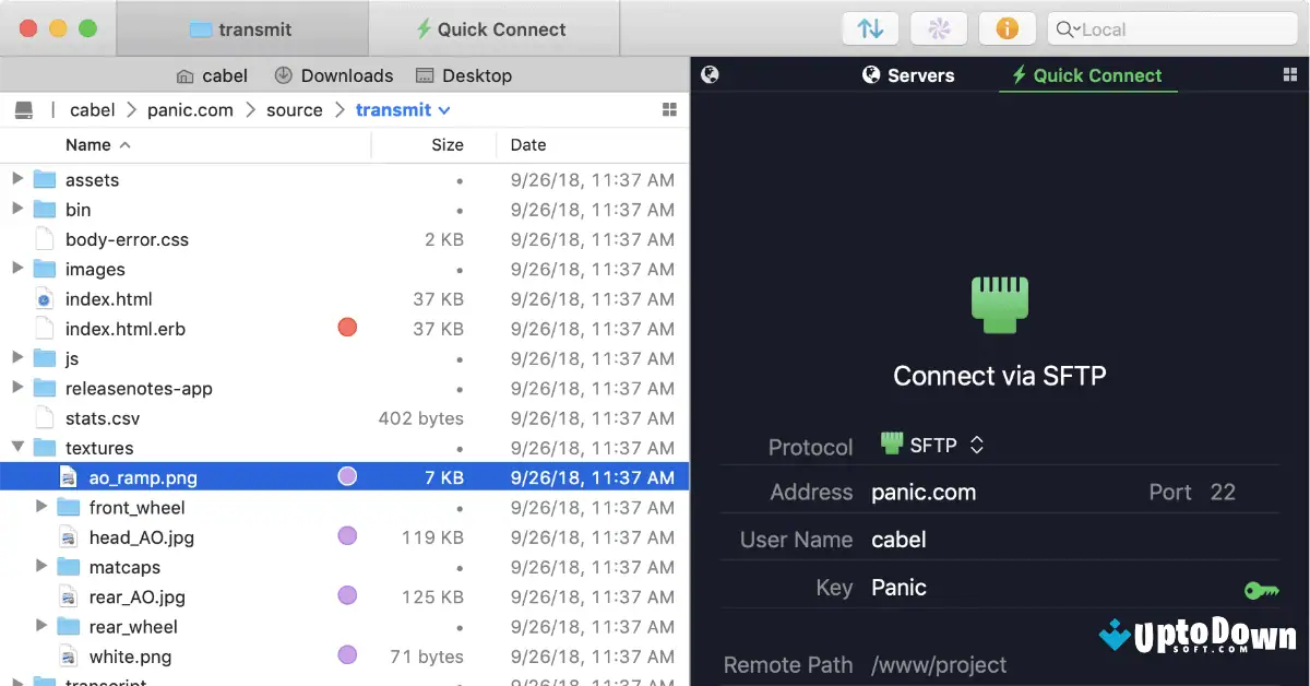 Transmit Download for Mac Uptodown 2026 screenshot 3