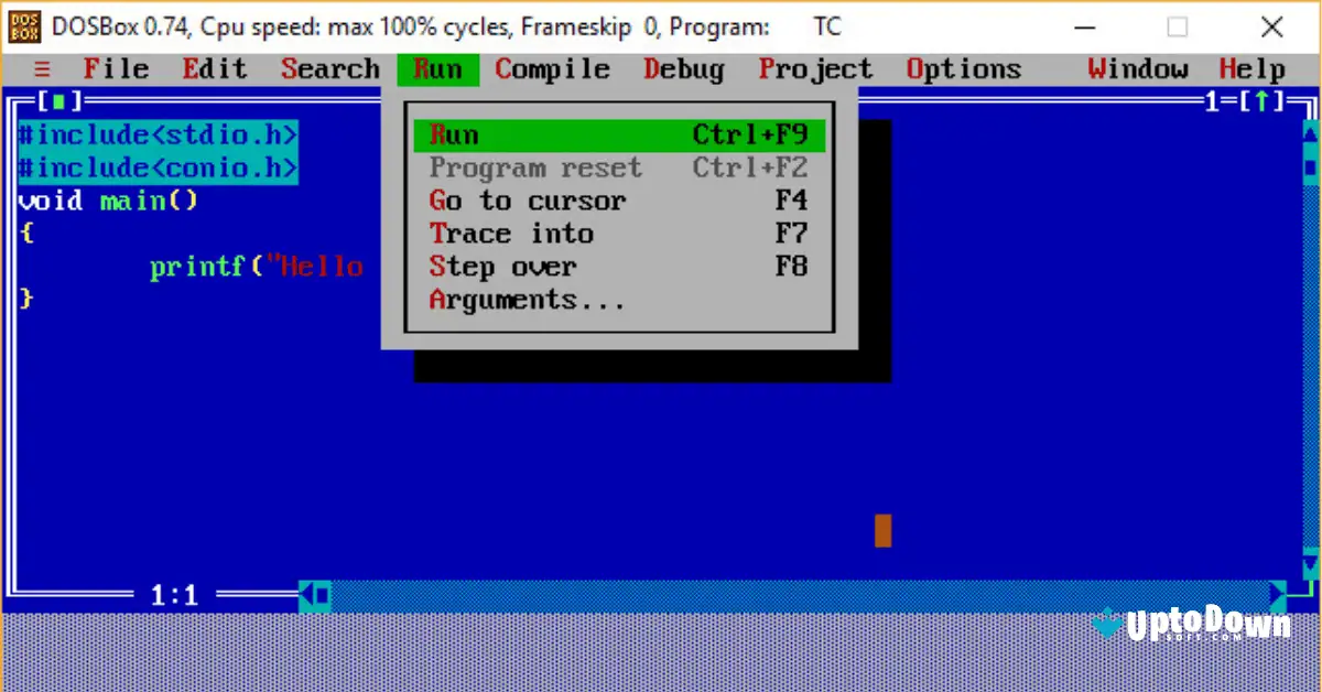 Turbo C Compiler Download Free Uptodown screenshot 2