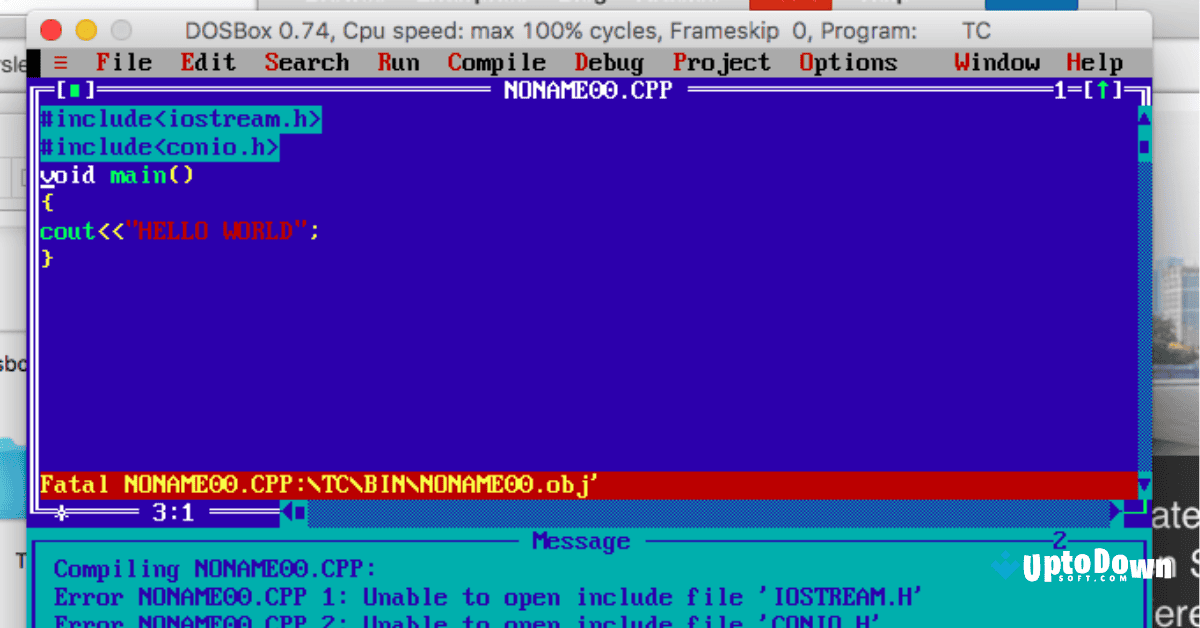 Turbo C++ for Mac Uptodown Free Download 2026 screenshot 3