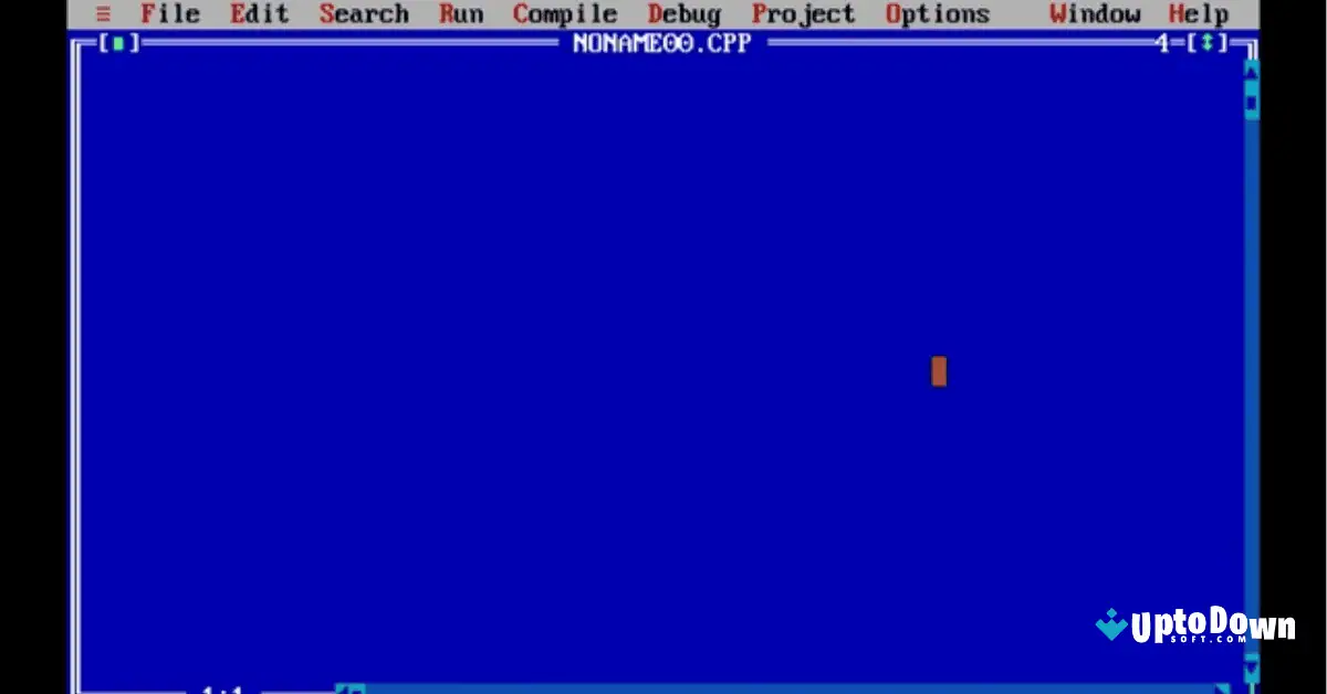 Turbo C++ for windows 7 Uptodown Free Download screenshot 1