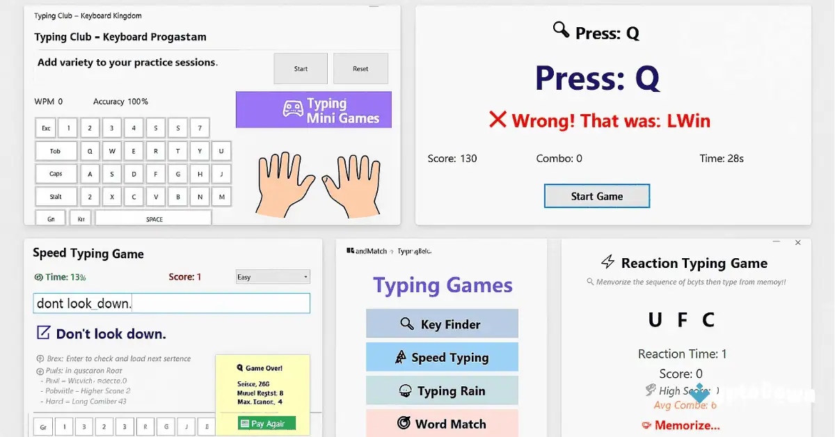 Typing Club Download for PC Uptodown 2026 screenshot 1