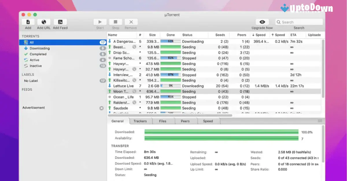 uTorrent for Mac Download (2025 Latest) screenshot 2