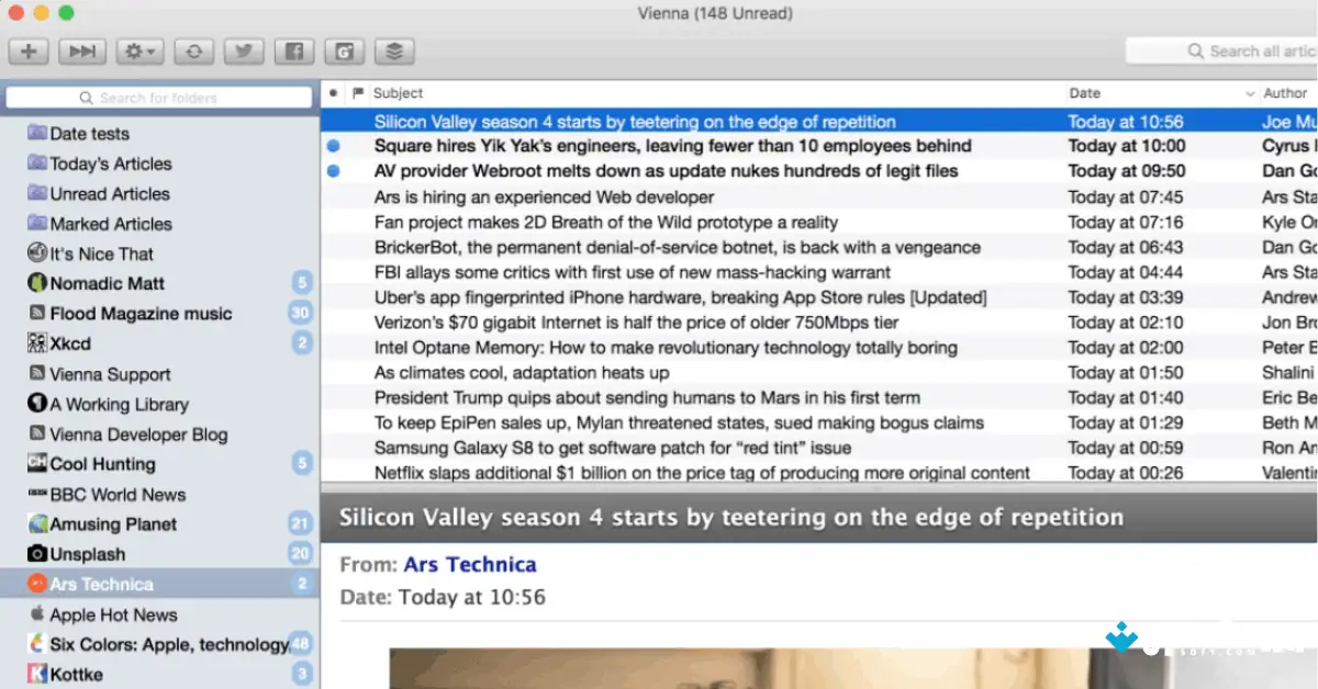 Vienna for Mac Download Uptodown 2026 screenshot 3
