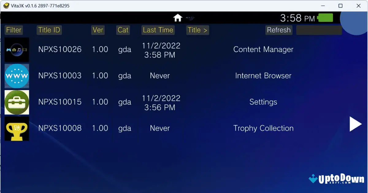 Vita3K for Mac Download Uptodown 2026 screenshot 2
