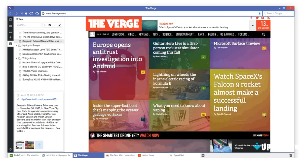 Vivaldi for Mac Download Uptodown 2026 screenshot 3