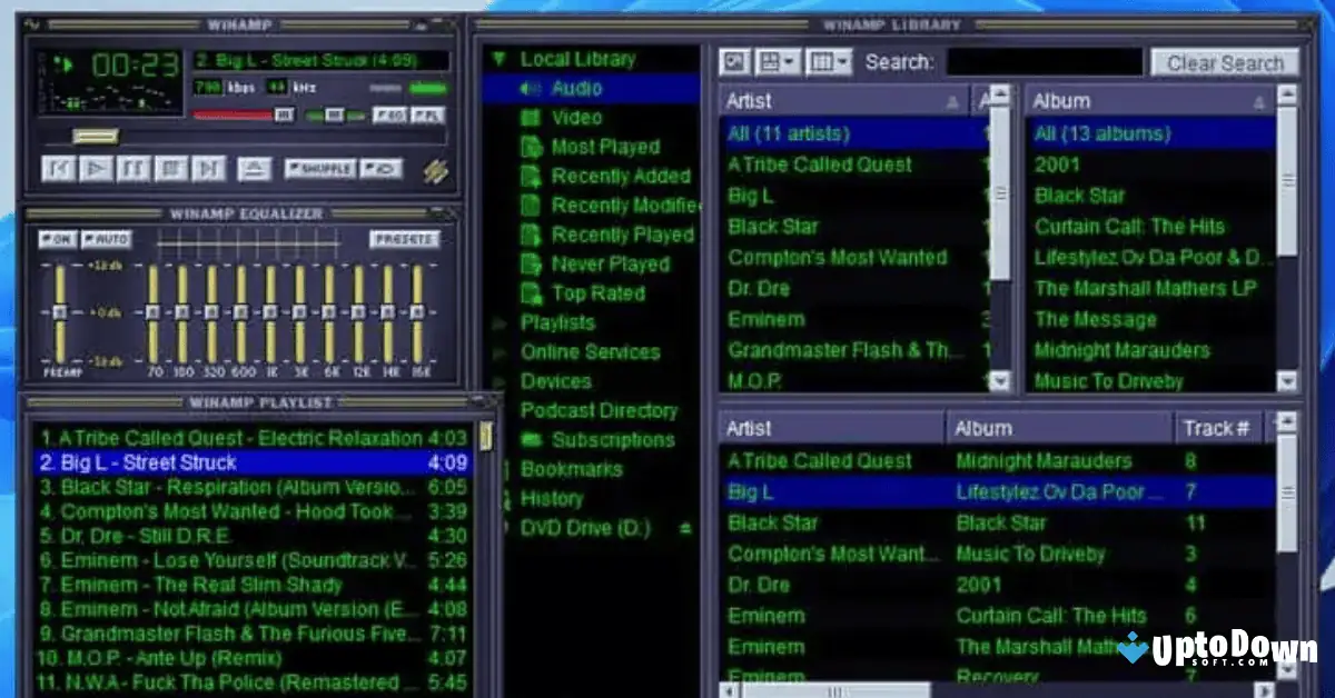 Winamp Download (2025 Latest) for Win 11/10 screenshot 1