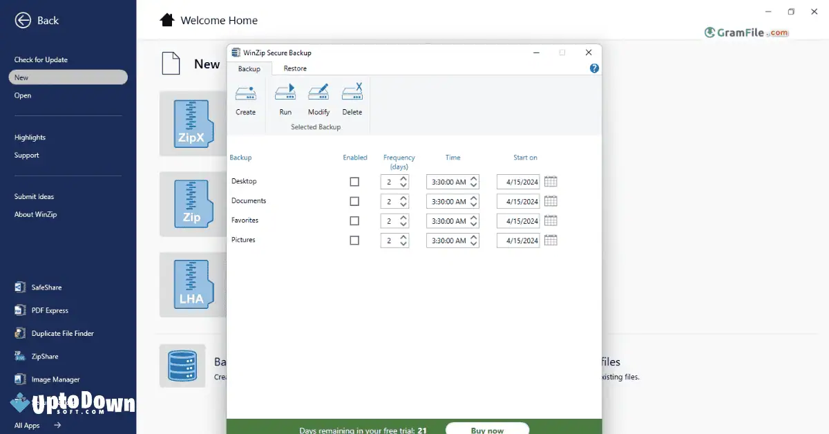 WinZip (64-bit) Download (2025 Latest) screenshot 1