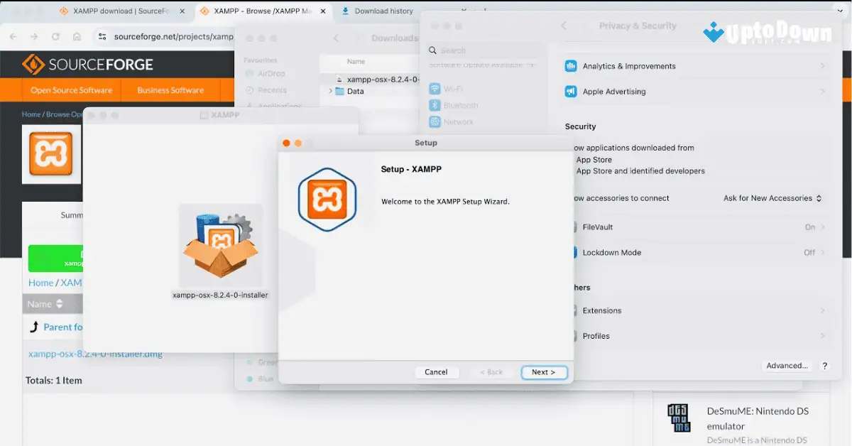 XAMPP for Mac Download (2025 Latest) screenshot 1