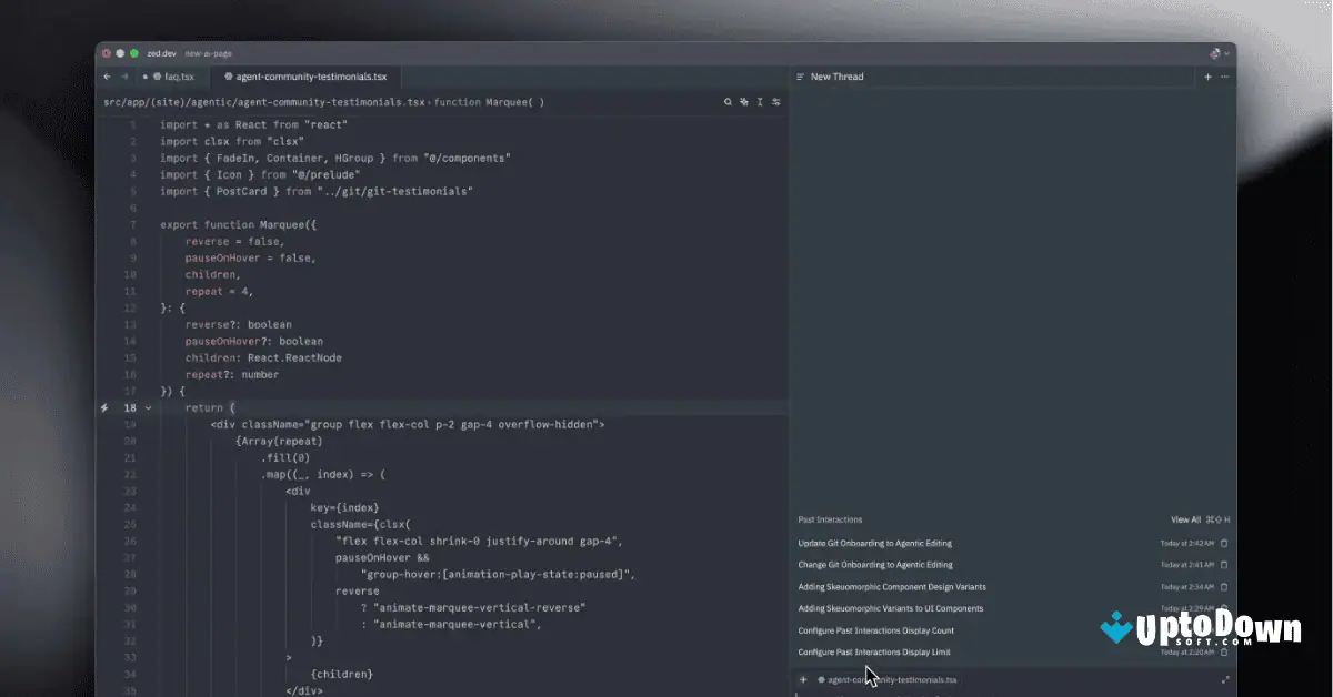 Zed for Mac Uptodown Free Download 2026 screenshot 3
